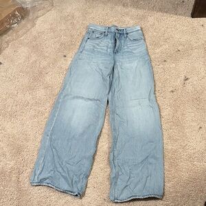 rag & bone Light Blue Flare Jeans